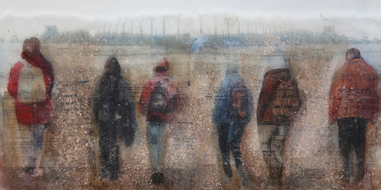 PORTEURS DE MEMOIRE. PLEXIGLASS. 2020-2021